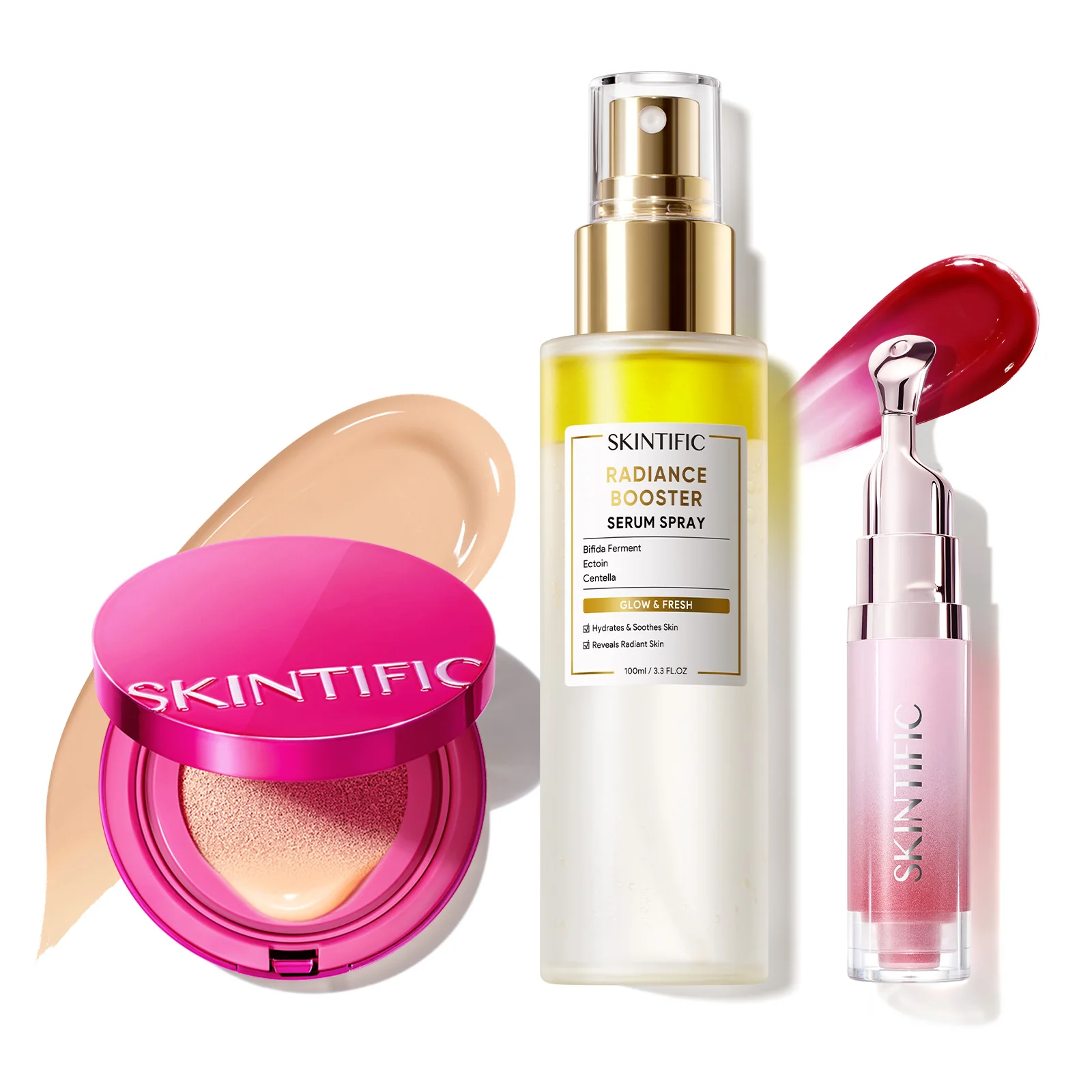 Glow Makeup Set with Cushion, Face Mist & Lip Serum - Image 10