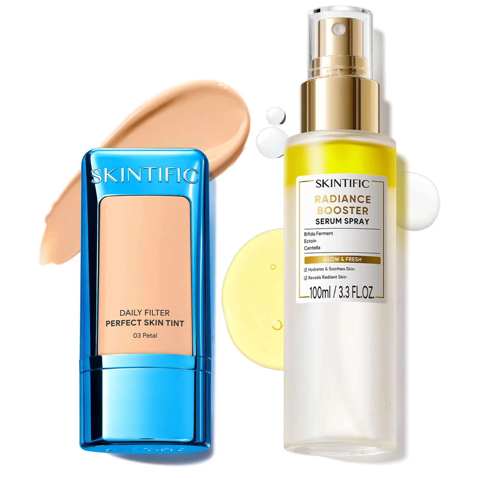 Hydrating Skin Tint and Glow Setting Spray Set - Image 4