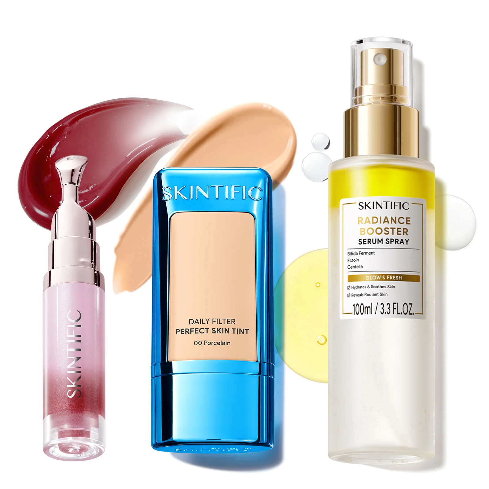 Skin Tint, Glow Serum Spray & Lip Serum Set - Image 4